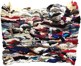 American Textile and Supply, Inc. stacked clothing materials