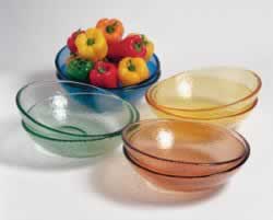 Recycled glass bowls from Fire and Light
