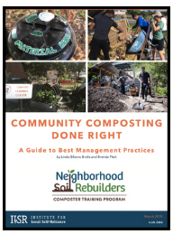 Community composting done right guide book cover