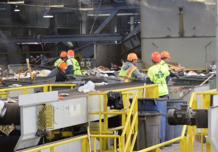 Transfer and processing facilities and landfills