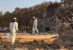 CalRecycle cleans up wildfire debris