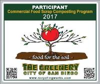 2017 Food Composting Sticker