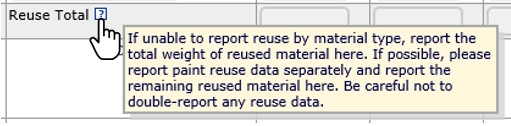 Online Form 303 reporting system screenshot highlighting Help pop-ups feature