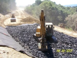 Marina Drive landslide repair project, Mendocino County