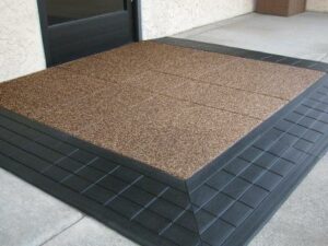 Access Ramp made from rubber