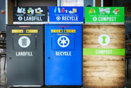 Landfill Recycle Compost Bins