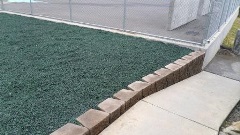Erosion control using crumb rubber made from tires