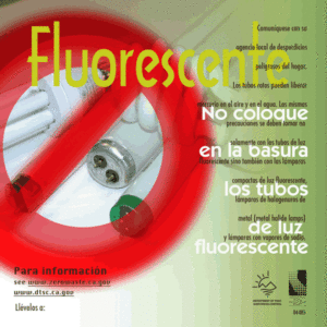 Fluorescent Lamp and Tube Sticker, Spanish