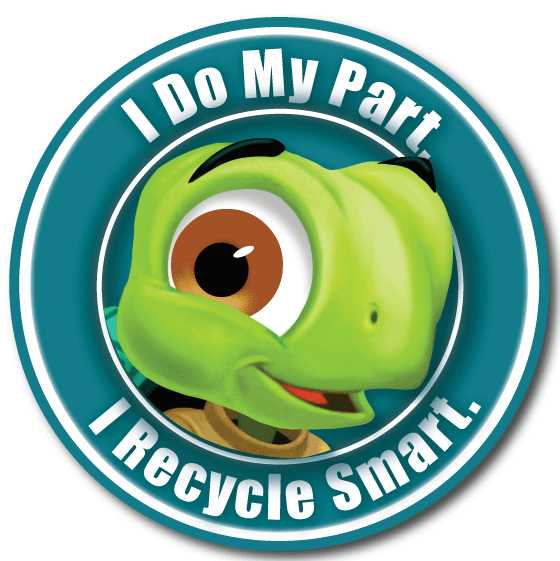 I do my part I recycle smart logo