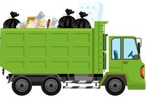 Truck of trash