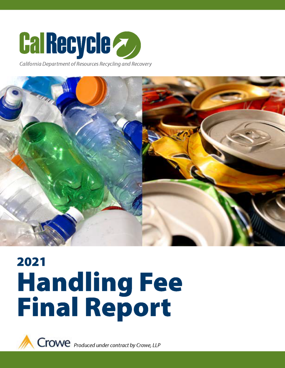 CalRecycle Reports - CalRecycle Home Page