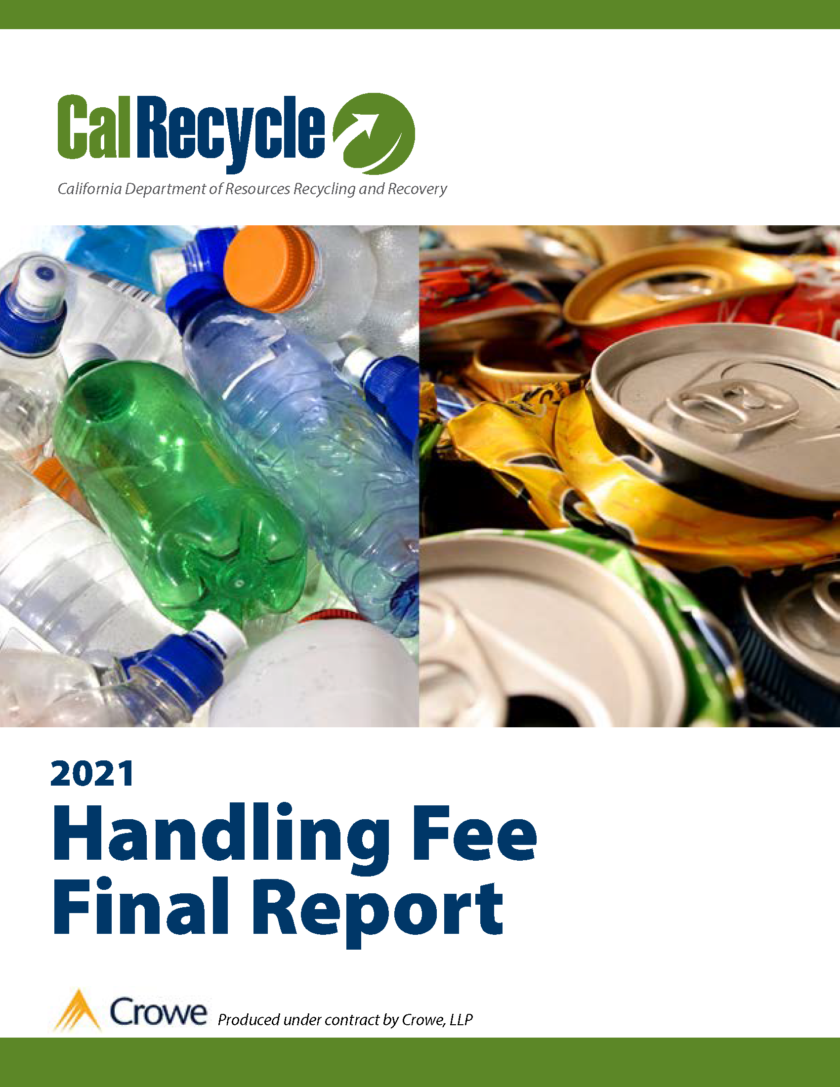 2021 Handling Fee Report