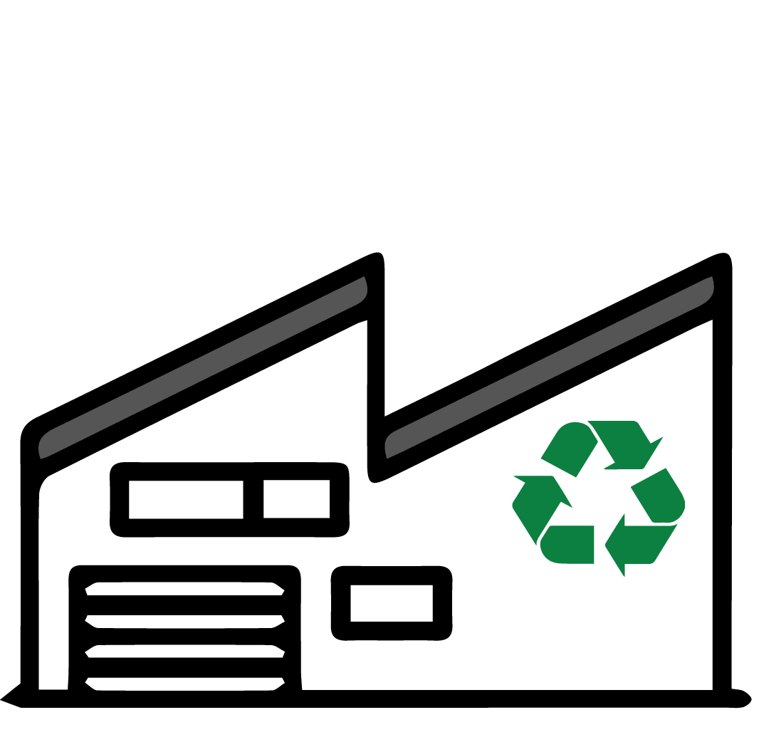 recycling center icon