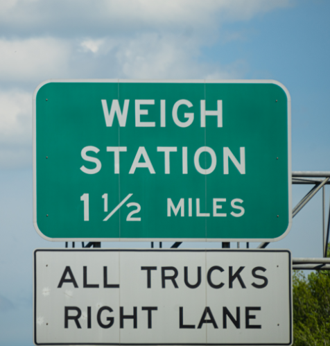 Weight station
