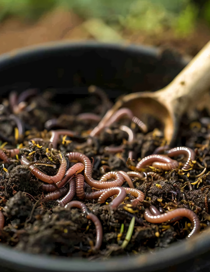 vermicomposting bin