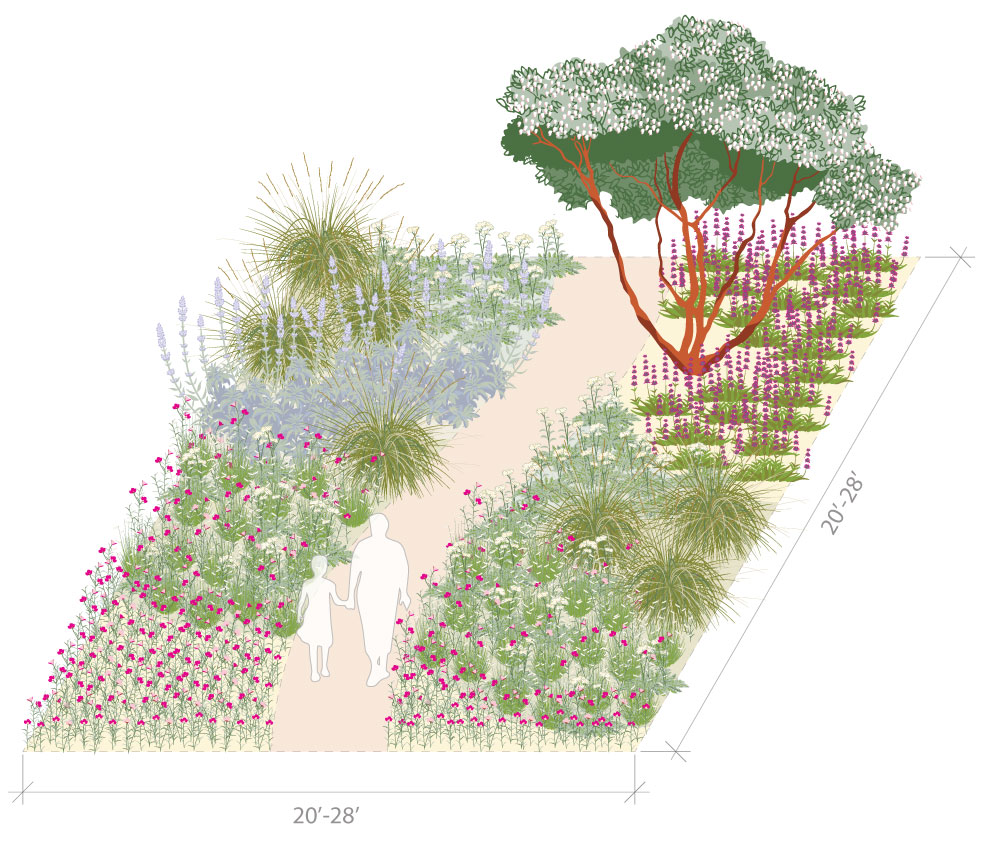 Welcoming Entry design idea for landscaping