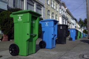 3 bin collection system